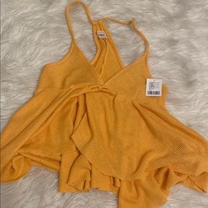 NWT Yellow Urban Outfitters Blouse